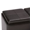 Avalon - Storage Ottoman - Tanners Brown - Image 5