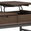 Banting - Lift Top Coffee Table - Walnut Brown - Image 15