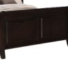 King Bed Transitional - Rich Cappuccino - Image 5