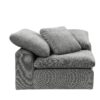Naveen - Linen Modular Sectional Sofa With Ottoman - Gray - Image 6