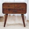 Avora - 3 Drawer Nightstand - Brown - Image 11