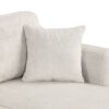 4 Pieces Sectional Sofa With Ottoman With Right Side Chaise - White - Image 18
