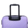 3 Piece Luggage Sets Lightweight Suitcase With Two Hooks, Spinner Wheels, Tsa Lock, (20/24/28) - Light Purple - Image 22