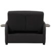3 In 1 Pull Out Sofa Sleeper With Wing Table And USB Charge - Black - Image 18