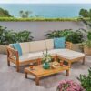 Alcove - L Shape Sofa Set - Beige - Image 2