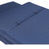 Outdoor Lounge Chairs (Set of 2), Cushion Replacement Patio Funiture Seat Cushion Chaise Lounge Cushion - Navy Blue - Image 9