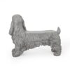 Cocker Spaniel Dog Statue - Gray - Image 11