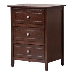 Daniel - Transitional Nightstand - Cappuccino
