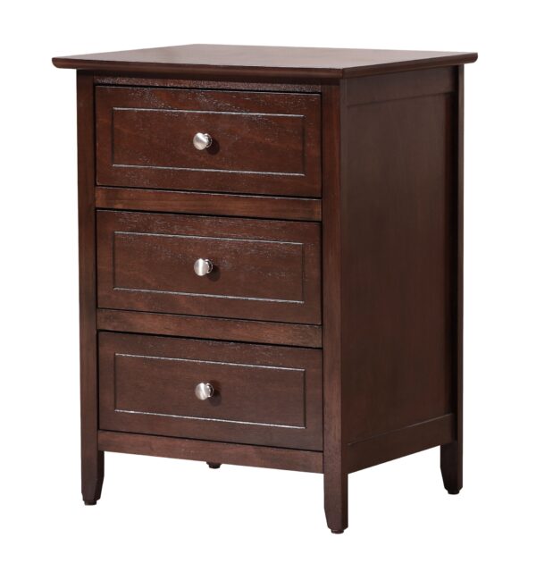 Daniel - Transitional Nightstand - Cappuccino