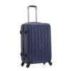 3 Piece Hard Luggage Set With Universal Wheels And Password Lock, 20 / 24 / 28 " - Blue - Image 3
