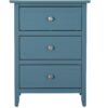 Daniel - Transitional Nightstand - Teal - Image 2