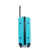 3 Piece Luggage Sets Lightweight Suitcase With Two Hooks, Spinner Wheels, Tsa Lock, (20/24/28) - Turquoise - Image 9