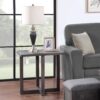 Moseberg - Wood End Table - Rustic - Image 4