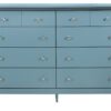 Elegant Casual Dresser For Any Room - Teal - Image 6