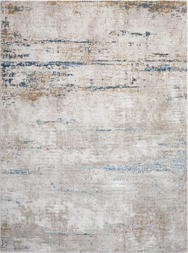 Elegance - 2'7" X 7'3" Area Rug - Ivory, Polyester