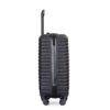20" Carry On Luggage Lightweight Suitcase, Spinner Wheels - Black - Image 11