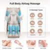 Bosscare - Sl Zero Gravity Massage Full Body Chair With Voice Control Shiatsu Recline - Beige / Gold - Image 2