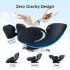 Bosscare - 3D Zero Gravity Massage Chair, Full Body Shiatsu Recliner With App - Black - Image 7