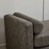 Elegant Upholstered Bench, Daybed, Ottoman With Wood Legs & 2 Bolster Pillows For End Of Bed, Bedroom, Living Room, Entryway - Gray - Image 11
