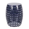 Metal End Table Large - Navy Blue - Image 2