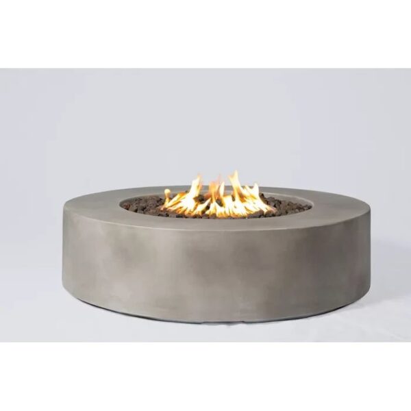 Reinforced - Outdoor Fire Pit Table - Gray