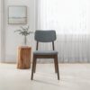 Carlos - Solid Back Side Chair (Set of 2) - Brown / Gray - Image 7