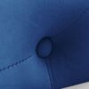 Chaise Lounge Indoor, Velvet Lounge Chair For Bedroom With Storage & Pillow, Modern Upholstered Rolled Arm Chase Lounge For Sleeping With Nailhead Trim For Living Room Bedroom Office - Navy Blue - Image 6
