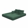 Human Dog Bed, Lazy Sofa Couch, Multifunctional Foldable Sofa Bed, 3 In 1 Teddy Fabric Sleeper Sofa Bed For Living Room Guest Bed, Playroom - Green - Image 16