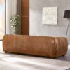 Marlon - Luxury Italian Leather Sofa - Brown / Rustic - Image 4