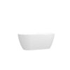 Acrylic Freestanding Soaking Bathtub With Classic Slotted Overflow And Toe-Tap Drain In Chrome, Cupc C Ertified, 02138 - Glossy White - Image 10