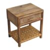 Regency - Woven Nightstand With Drawer - Light Brown - Image 6