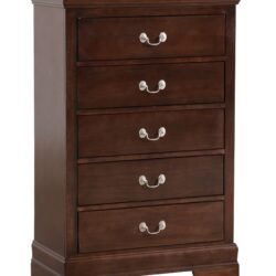 Louis Phillipe - Traditional Style Chest - Cappuccino