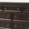 7 Drawer Dresser - Mahogany - Image 5