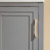 Fully Assembled 18'' Freestanding Single Bathroom Vanity With Ceramic Top - Gray - Image 14