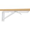 Laundry Room Folding Table Wall Mounted Folding Table, Fold Down Desk, Workbench, Addition To Garage & Shed - Burly Wood - Image 10