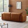 Emma - Mid-Century Modern Luxury Sofa - Cognac - Image 11