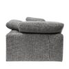 Naveen - Linen Modular Sectional Sofa With Ottoman - Gray - Image 7
