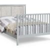 Connelly - 4 In 1 Convertible Crib - Gray, Rockport Gray - Image 5