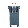 3 Piece Set (18/Travelbag/Toiletry Bag), Softshell Suitcase Spinner Wheels Terylene Polyester Luggage Sets Carry On Suitcase Luggage Lightweight Durable Suitcase - Dark Green - Image 4