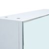 Wall Mounted Bathroom Storage Cabinet With Mirror Door, Medicine Cabinet, Over The Toilet Storage Cabinet With Shelves And Towel Rack - White - Image 13