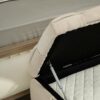 Upholstered Fabric Storage Ottoman Bench With Safety Hinge For Bedroom & Living Room - Beige - Image 15