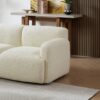 Simone - Sofa - Cream / White - Image 10