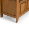 Amherst - Entryway Storage Bench - Light Avalon Brown - Image 7