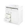 Freestanding 30" Bathroom Vanity With Sink, Soft Closing Door, Tip Out Drawer - White - Image 23
