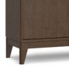 Harper - 3 Door Sideboard Buffet / Storage Cabinet - Walnut Brown - Image 5