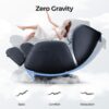 Bosscare - 3D Shiatsu Recline Massage Zero Gravity Full Body Chair With Waist Heating - Black / Gray - Image 7