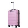 Luggage Set Of 5 Pieces, Expandable Hard Pc Luggage Set With Tsa Lock For Rotating Wheels, Lightweight Rolling Luggage - Pink - Image 15