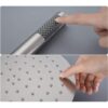 Elegant 10" Round Rain Shower Head And Handheld Set With Adjustable Tilt And Dual Modes - Brushed Nickel Silver - Image 4