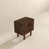 Logan - Mid-Century Modern Nightsd Bed Side Tables With 2 Drawers - Brown - Image 4