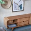 Teak Cabinet - Natural Wood / Brown - Image 5